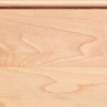 Natural Burnt Sienna Glaze and Highlight on maple